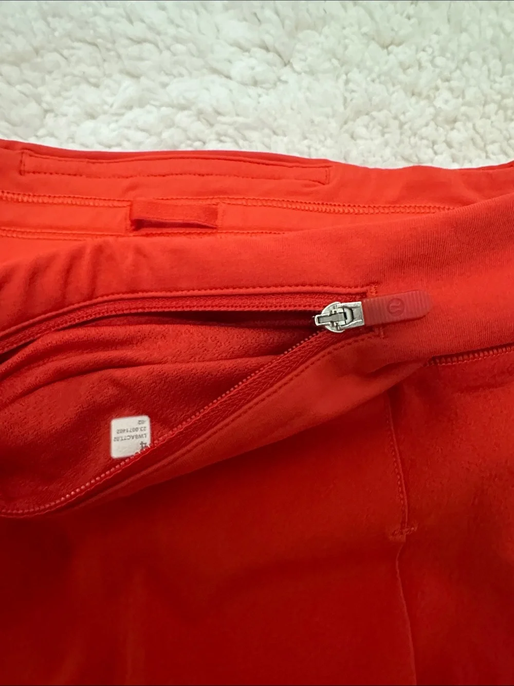 Lululemon Pace Rival Skort Red